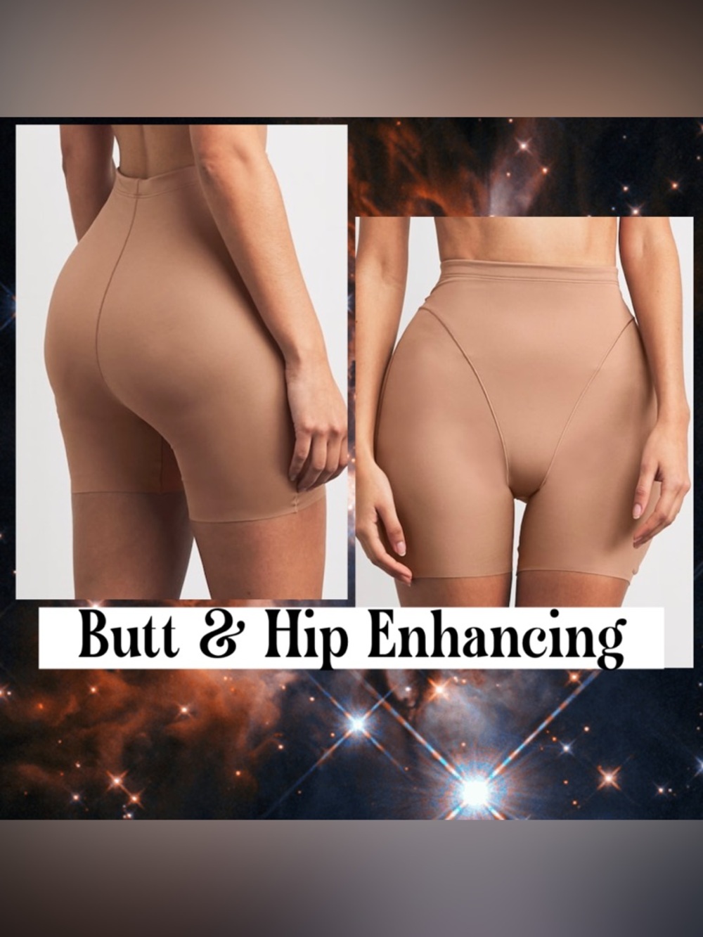 Skims Ultimate Body Butt & Hip Enhancing Shorts Sienna